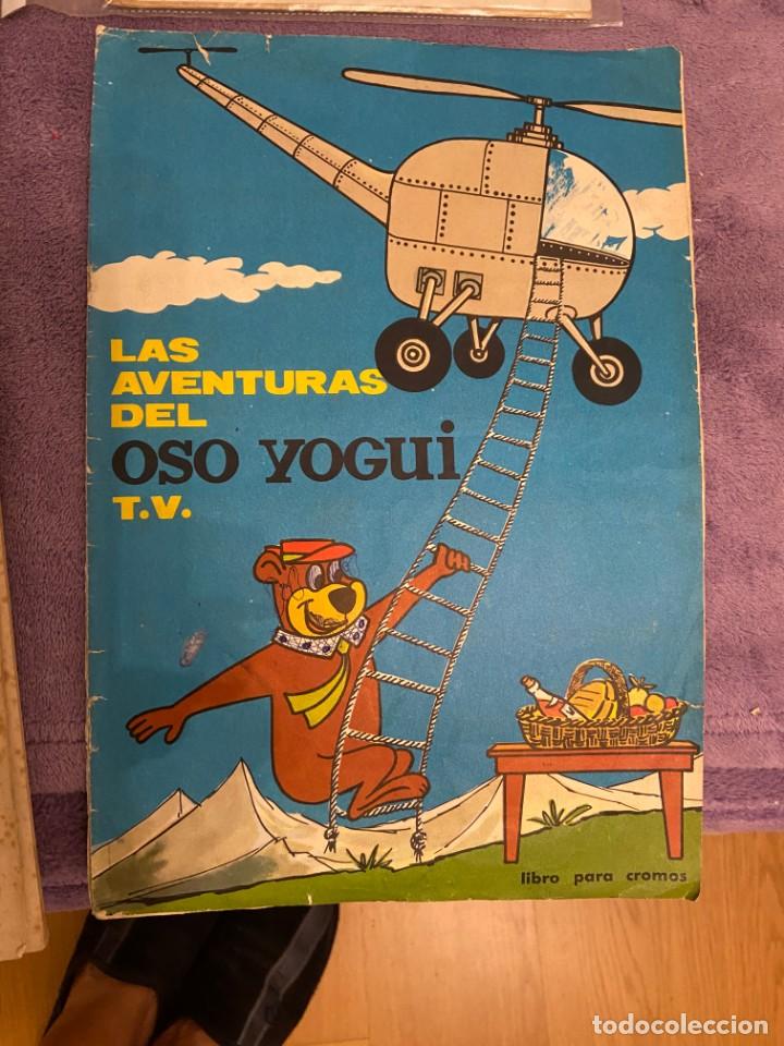 Collectionnisme Albums: LAS AVENTURAS DEL OSO YOGUI ALBUM CON 22 CROMOS SE VENDEN SUELTOS