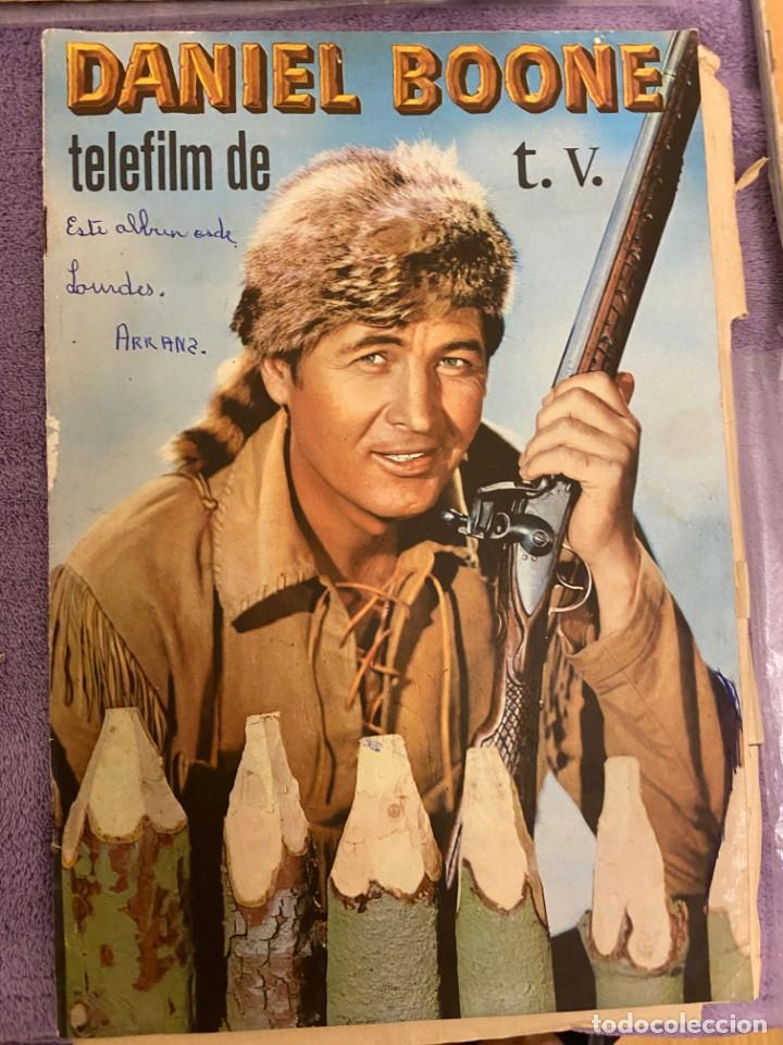 Collectionnisme Albums: DANIEL BOONE TELEFILM T.V, ALBUM 62 CROMOS SE VENDEN SUELTOS 308MA
