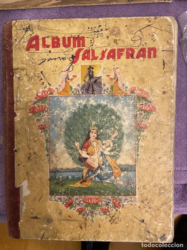Colecionismo Cadernetas: SALSAFRAN ALBUM CON 95 CROMOS SE VENDEN SUELTOS 364MA