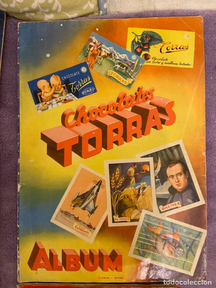 Collectionnisme Albums: CHOCOLATES TORRAS ALBUM CON 102 CROMOS SE VENDEN SUELTOS 368MA