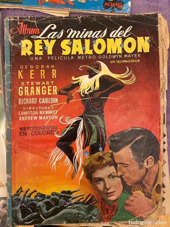 Collectionnisme Albums: LAS MINAS DE REY SALOMON ALBUM CON 139 CROMOS SE VENDEN SUELTOS 371MA