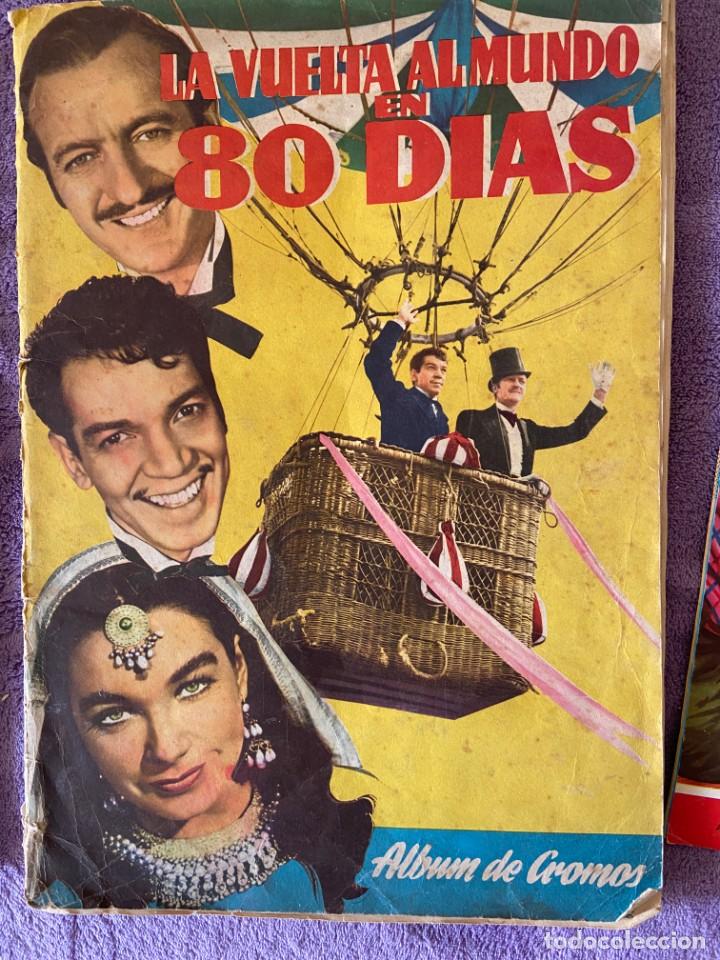 Collectionnisme Albums: la vuelta al mundo en 80 dias album con 188 cromos se estudias vender sueltos 381MA