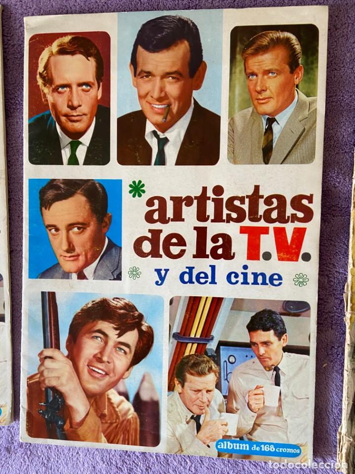 Collectionnisme Albums: artistas de la t.v.y del cine faltan el n&ordm; 123 muy buen esta 383MA