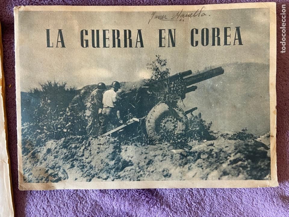 Collectionnisme Albums: LA GUERRA EN COREA 2&ordf; SERIE ALBUM CON 72 CROMOS SE VENDEN SUELTOS 415MA