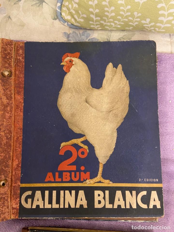 Collectionnisme Albums: GALLINA BLANCA ALBUM CON 370 CROMOS HA PERDIDO LOS TORNILLOS QUE LO UNEN HOJA SUELTAS NO BUSCO 448ma