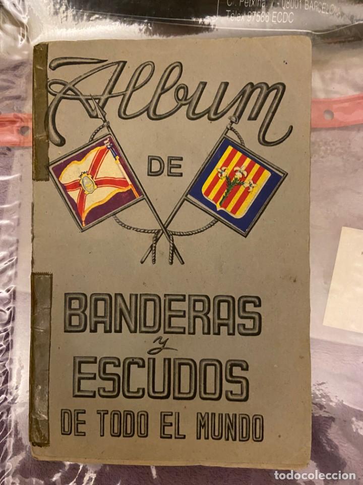 Collectionnisme Albums: BANDERAS Y ESCUDOS DE TODO EL MUNDO ALBUM CON 225 CROMOS SE VENDEN SUELTOS 463ma