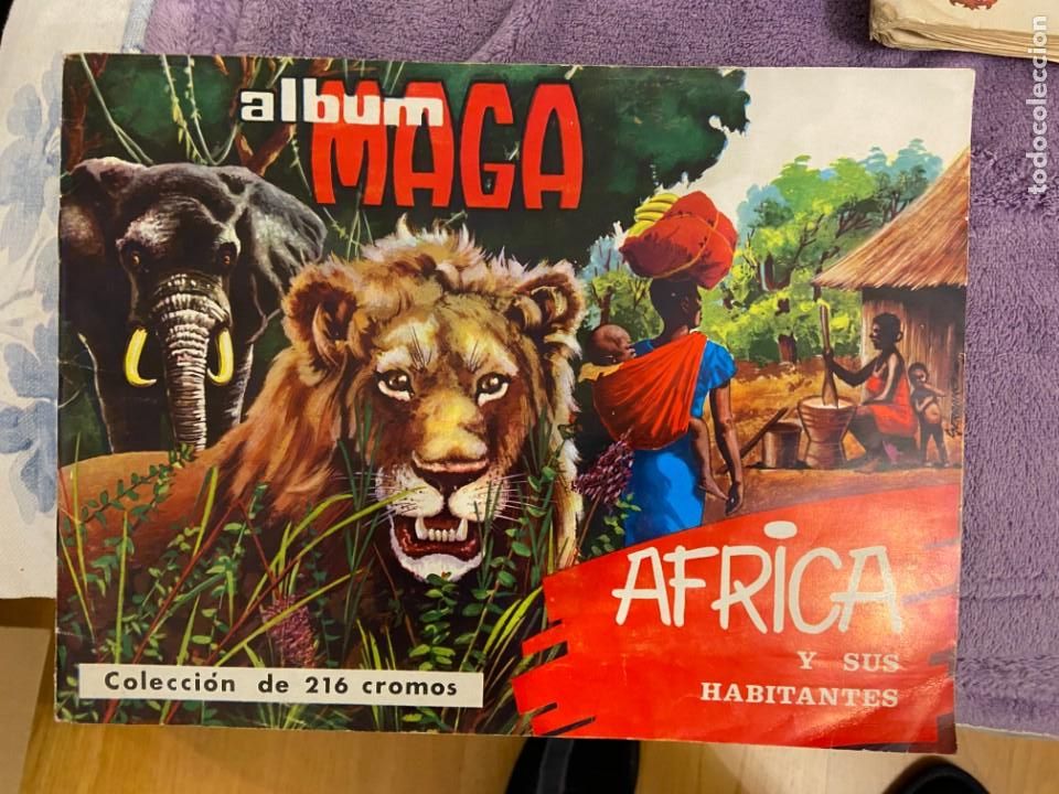 Collectionnisme Albums: africa maga album con 161 cromos se pueden venden sueltos 464ma