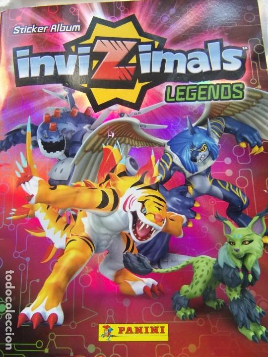 Collectionnisme Albums: ALBUM INVIZIMALS LEGENDS 2017 INCOMPLETO FALTAN 128 CROMOS