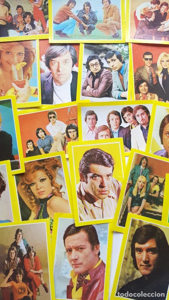 Collectionnisme Albums: 22 CROMOS DEL ALBUM CANTANTES Y CANCIONES 1972 (vendo sueltos)