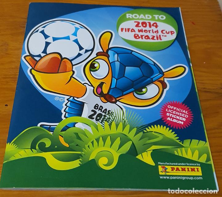 Colecionismo Cadernetas: ROAD TO FIFA 2014 WORLD CUP.ALBUM CON LOS CROMOS EN EXCELENTE ESTADO.LEER DESCRIPCION.