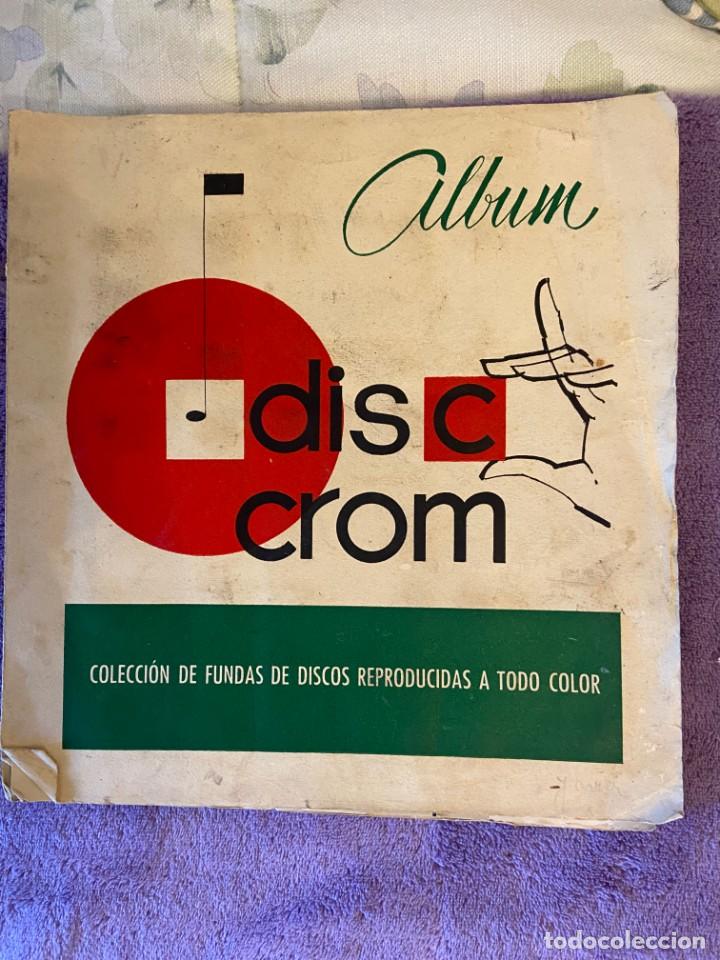 Coleccionismo &aacute;lbumes: DISC CROM COMPLETO 2T46 - Foto 1