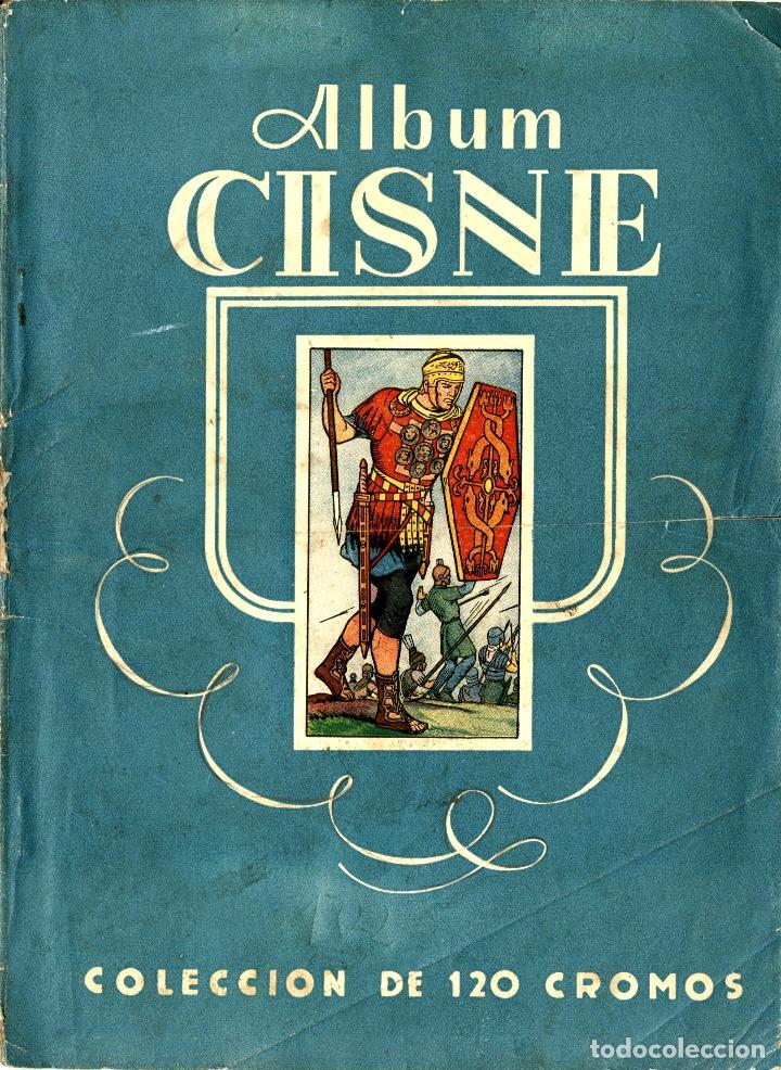 Collectionnisme Albums: ALBUM CISNE (1942) INCOMPLETO: FALTA 1 DE LOS 120 CROMOS, EN 20 SERIES.