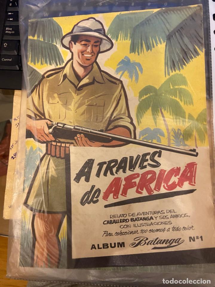 Collectionnisme Albums: A TRAVES DE AFRICA COMPLETO A FALTA DE 3 CROMOS SE VENDEN SUELTOS