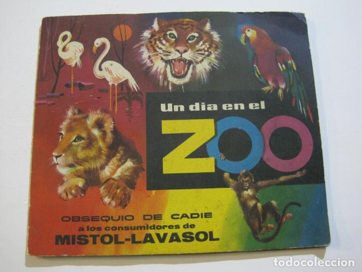 Collezionismo Album: UN DIA EN EL ZOO-ALBUM INCOMPLETO-PUBLICIDAD MISTOL LAVASOL-VER FOTOS-(V-21.174)