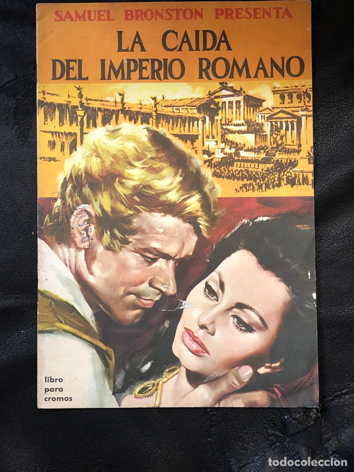 Collectionnisme Albums: ALBUM CROMOS VAC&Iacute;O LA CAIDA DEL IMPERIO ROMANO DE SAMUEL BRONSTON