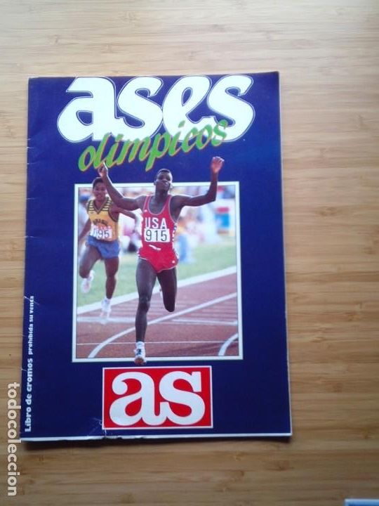 Colecionismo Cadernetas: LOS ASES OLIMPICOS - ALBUM DE CROMOS INCOMPLETO - MUY BUEN ESTADO - AS - GORBAUD - CJ 187