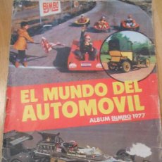 Coleccionismo Álbumes: 100 CROMOS SUELTOS DEL ALBUM EL MUNDO DEL AUTOMOVIL DE BIMBO 1977 COCHE CROMO. Lote 365370306