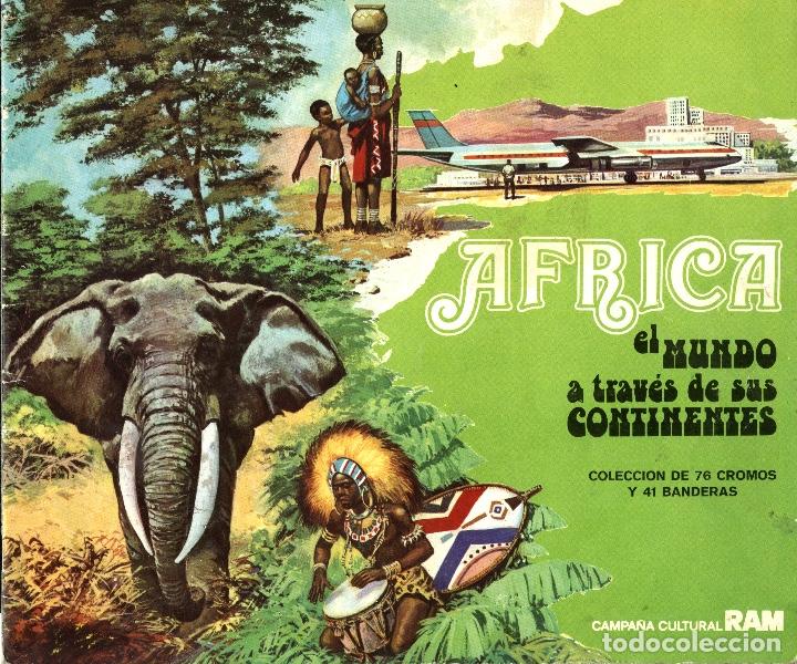 Collectionnisme Albums: AFRICA (RAM, 1966) ALBUM INCOMPLETO: FALTAN 6 CROMOS Y 3 EST&Aacute;N DETERIORADOS