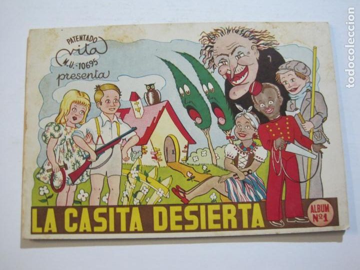 Colecionismo Cadernetas: LA CASITA DESIERTA-VITA-ALBUM VACIO-VER FOTOS-(V-20.124)