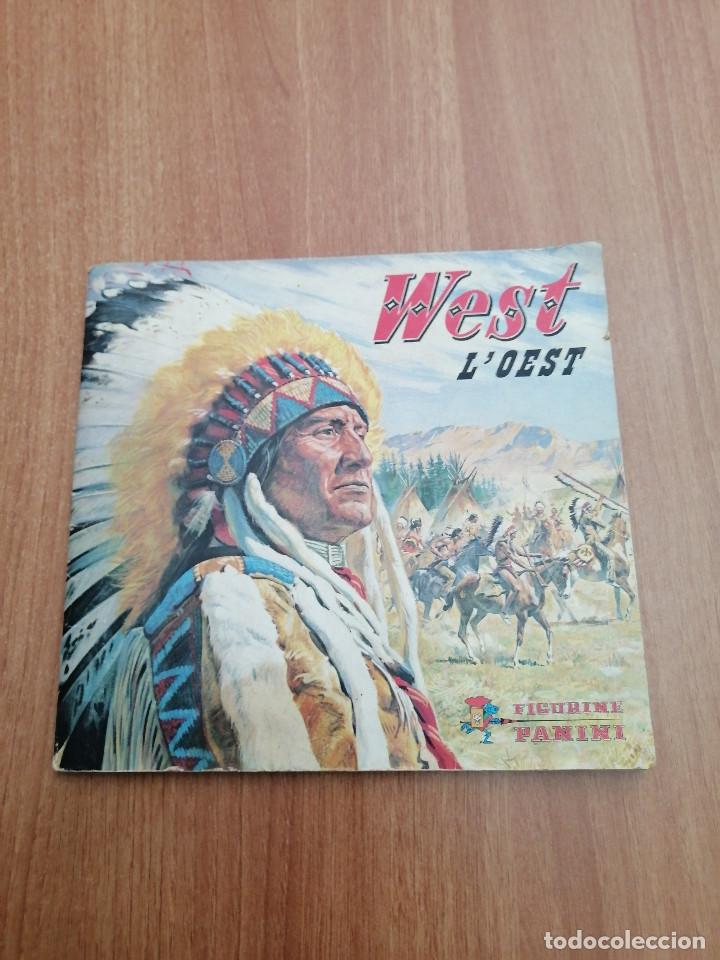 Collectionnisme Albums: ALBUM INCONPLETO WEST L&acute;OEST-DE PANINI LE FALTAN 97 CROMOS