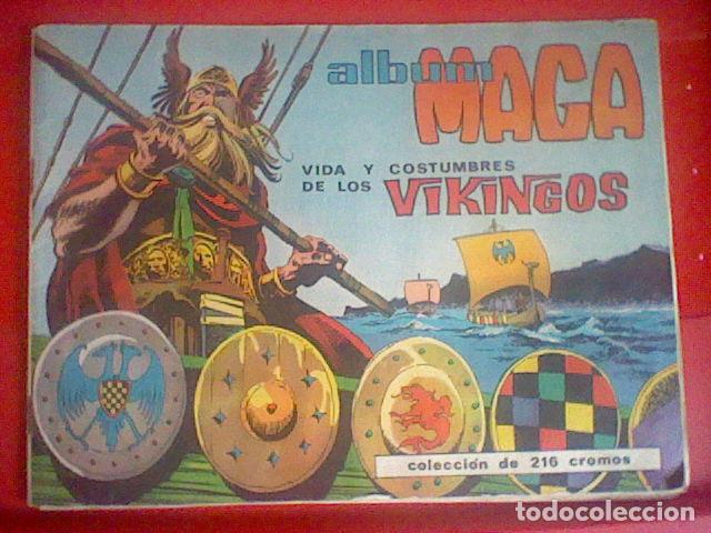 Collectionnisme Albums: MAGA VIKINGOS ALBUM CROMOS INCOMPLETO BUEN ESTADO VER FOTOS
