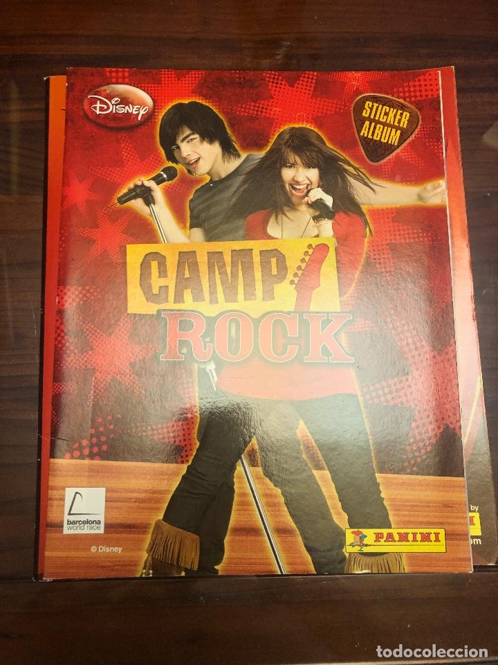 Collectionnisme Albums: ALBUM DE CROMOS CAMP ROCK PANINI - DISNEY - CON POSTER GIGANTE - 12 CROMOS REGALO - VACIO DE KIOSCO