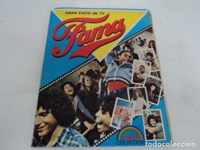 Collectionnisme Albums: MAGNIFICO ALBUM DE CROMOS FAMA EXITO DE TV FANS COLECCION INCOMPLETO A&Ntilde;O 1983