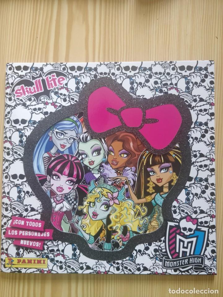 Collectionnisme Albums: &Aacute;lbum vacio plancha Monster High Skull Life. Panini.