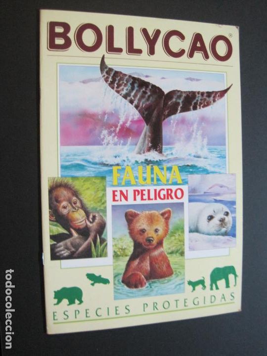 Collectable Incomplete Albums: BOLLYCAO-FAUNA EN PELIGRO-ALBUM VACIO-VER FOTOS-(V-20.302)