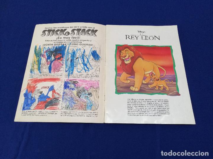 Coleccionismo &aacute;lbumes: ALBUM STICK Y STACK EL REY LEON - Foto 3