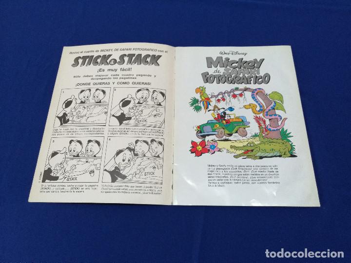 Coleccionismo &aacute;lbumes: ALBUM STICK STACK MICKEY DE SAFARI -PANINI - Foto 3