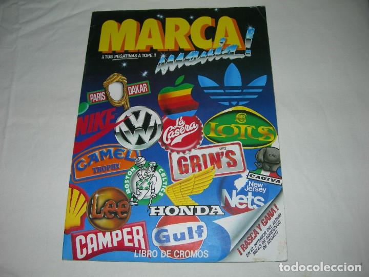 Collezionismo Album: &Aacute;LBUM DE CROMOS MARCA MAN&Iacute;A DE EDICIONES ESTE A&Ntilde;O 1987 - MARCAMAN&Iacute;A -