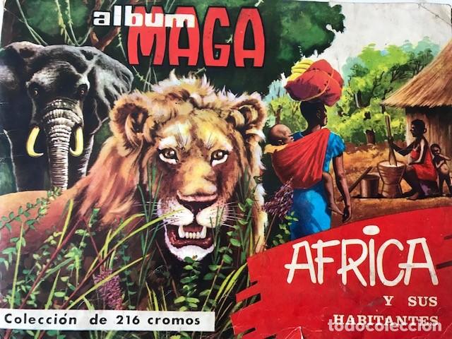 Collectionnisme Albums: &Aacute;LBUM MAGA N&ordm; 2 &Aacute;FRICA Y SUS HABITANTES