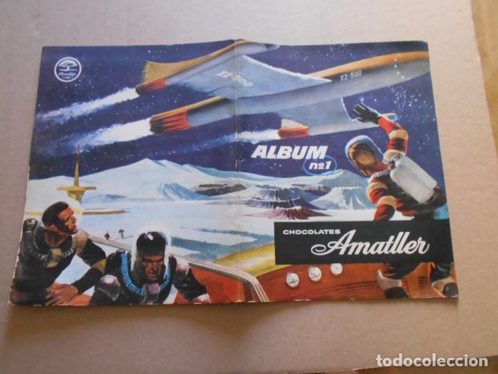 Collectable Incomplete Albums: album de cromos de album numero 1 de chocolates amatller como plancha