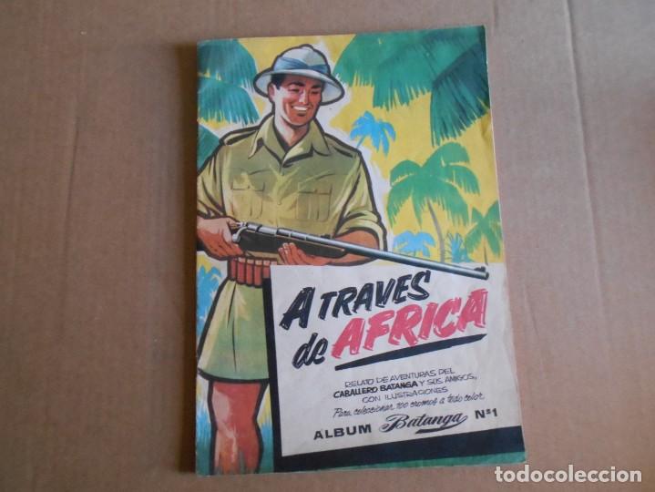 Collectable Incomplete Albums: album de cromos de a traves de africa