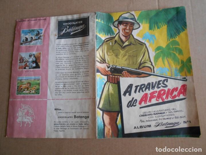 Collectable Incomplete Albums: album de cromos de a traves de africa