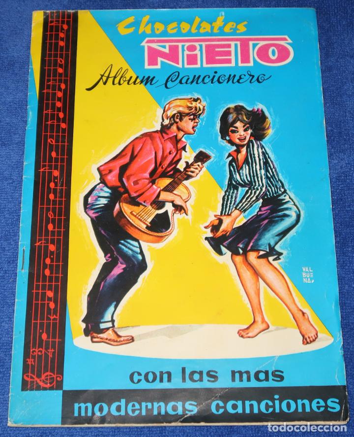 Collectable Incomplete Albums: &Aacute;lbum cancionero - Chocolates Nieto (1964) &iexcl;Muy buen estado!
