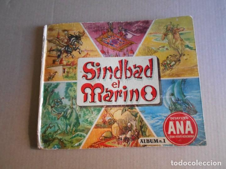 Collectable Incomplete Albums: album de cromos de simbad el marino de desayunos ana album 1 cartone