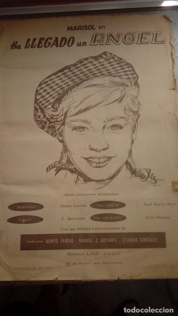 Collectable Incomplete Albums: ALBUM DE CROMOS HA LLEGADO UN ANGEL DE MARISOL EDITORIAL FHER 1961 TIENE 182 CROMOS PEGADOS VER FOTO