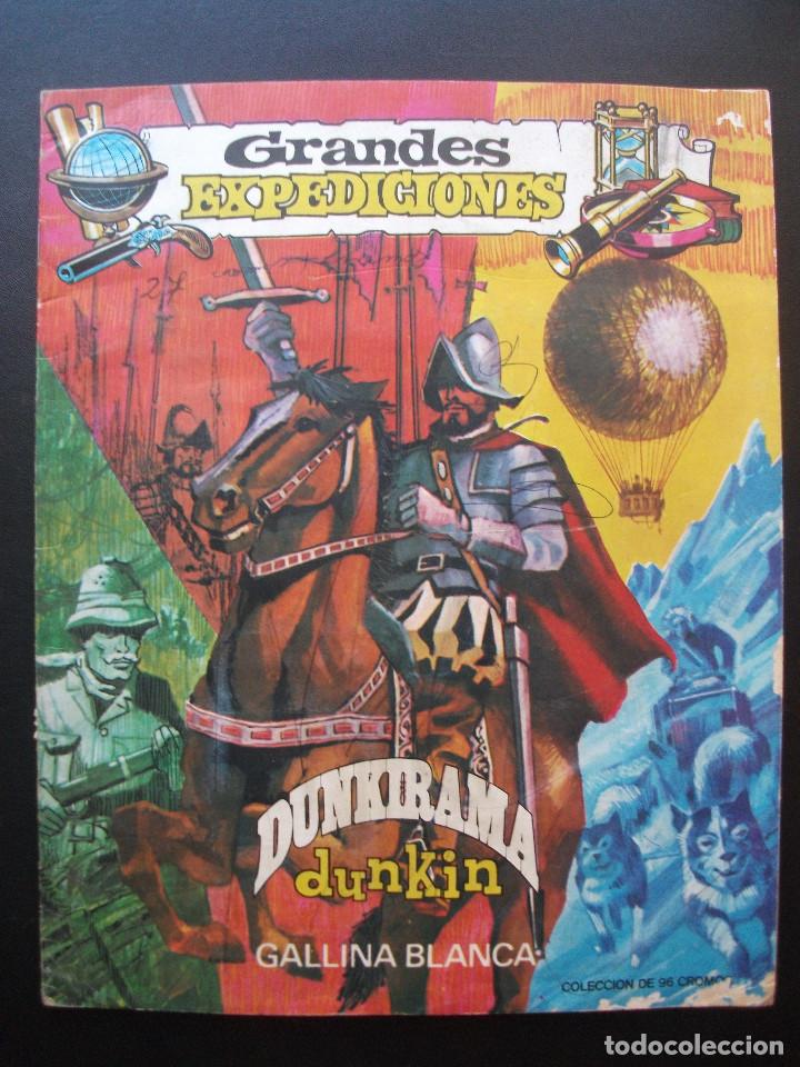 Collectable Incomplete Albums: GRANDES EXPEDICIONES DE DUNKIN, ALBUM CON 27 CROMOS