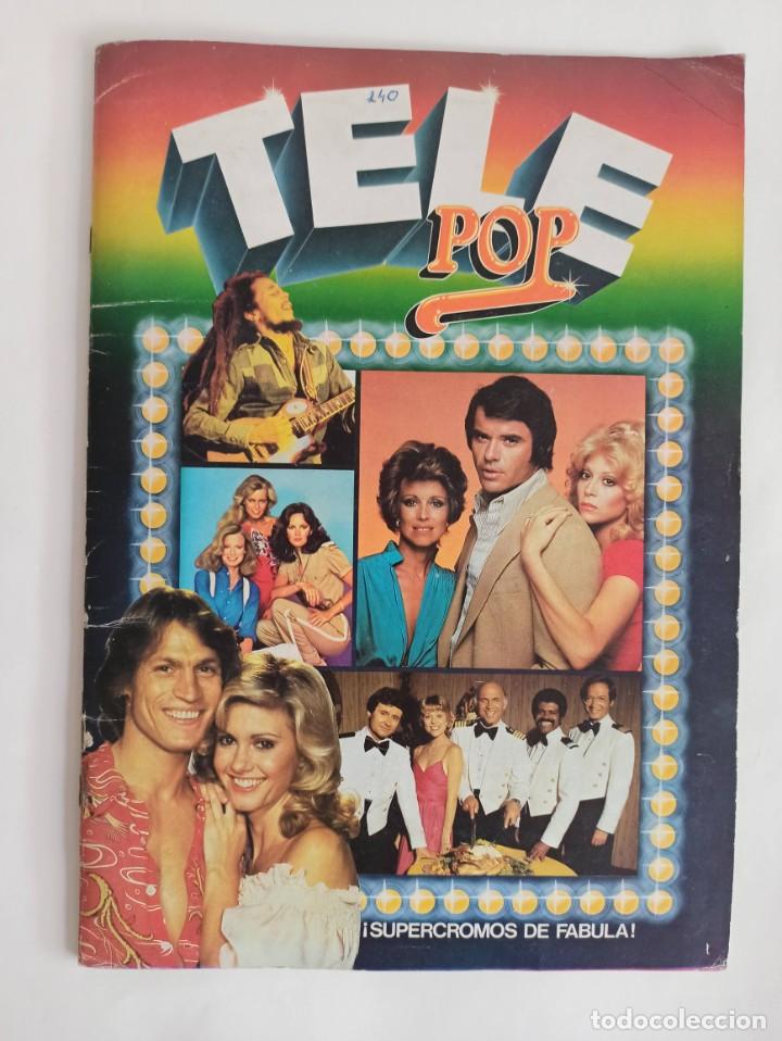 Colecionismo Cadernetas: ALBUM &rdquo; TELE-POP &rdquo; EDIC. ESTE (1980)