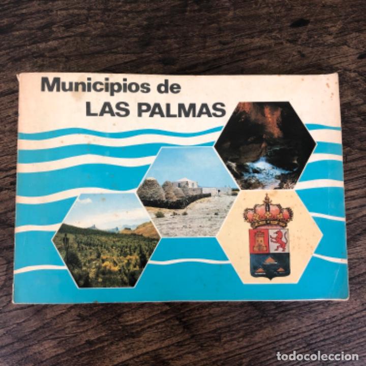 Coleccionismo &Aacute;lbumes: Municipios de Las Palmas, &aacute;lbum de cromos por el club juvenil, caja insular de ahorros
