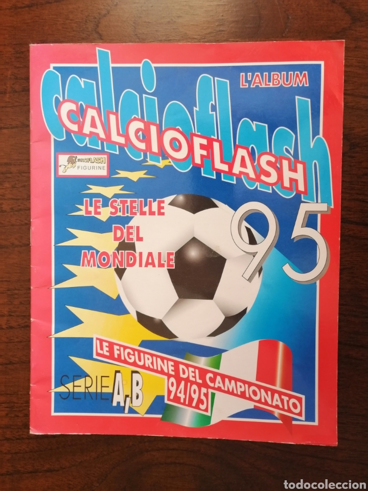 Collectable Incomplete Albums: ALBUM DE CROMOS CALCIOFLASH 95. VACIO. EL ENVIO ESTA INCLUIDO.