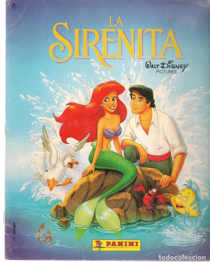Coleccionismo &Aacute;lbumes: LA SIRENITA. PANINI. &Aacute;LBUM INCOMPLETO. FALTAN 2 CROMOS: 87 Y 215. (ST/PN1)