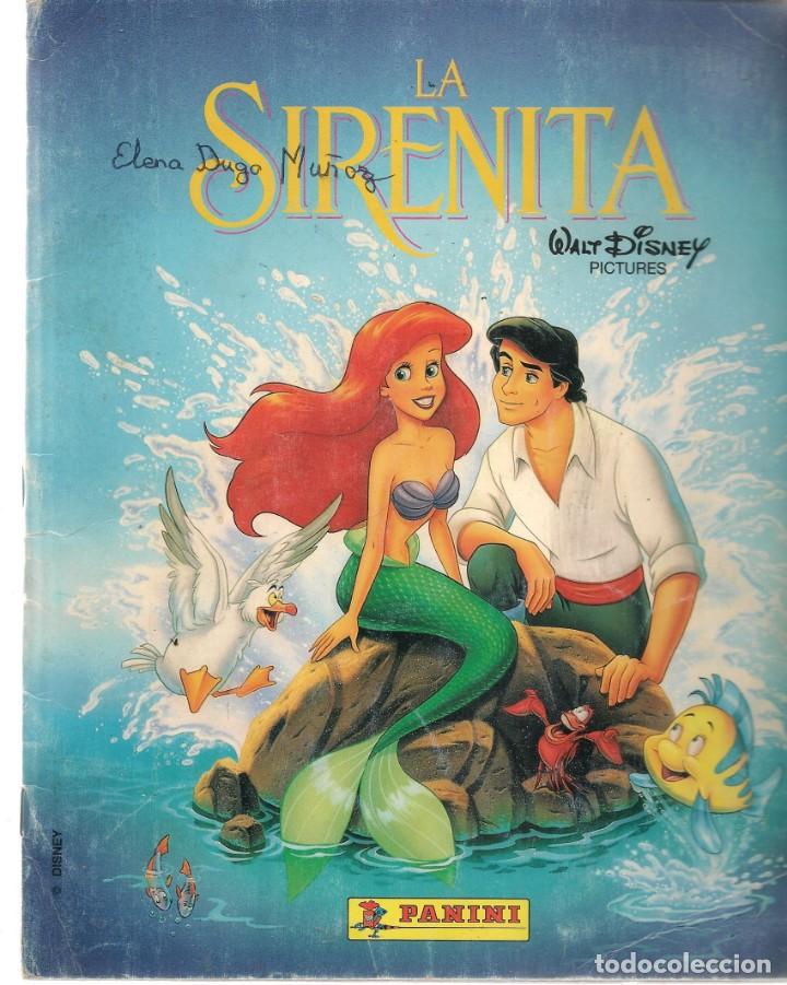 Coleccionismo &Aacute;lbumes: LA SIRENITA. PANINI. &Aacute;LBUM INCOMPLETO. FALTAN 78 CROMOS. (ST/PN1)