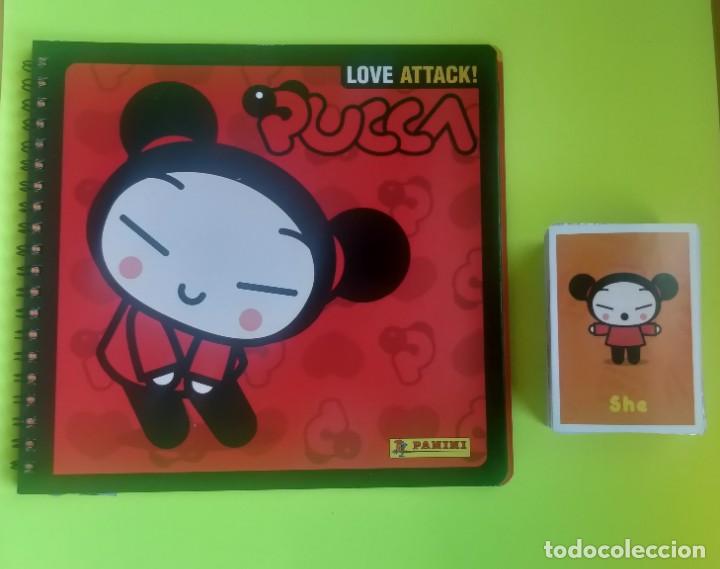 Collectable Incomplete Albums: Alg&uacute;n vac&iacute;o de Pucca m&aacute;s 214 cromos sin pegar de 228 que consta la colecci&oacute;n