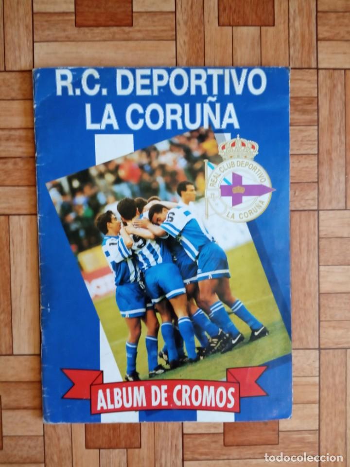 Colecionismo Cadernetas: ALBUM DE CROMOS - DEPORTIVO LA CORU&Ntilde;A - 1993 - FALTAN 8 DE 225