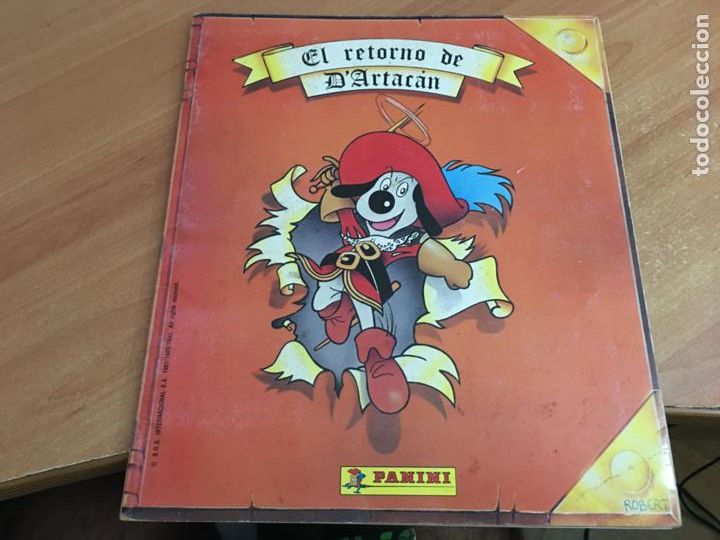 Collectionnisme Albums: EL RETORNO DE D'ARTACAN PANINI ALBUM COMPLETO A FALTA DE 20 CROMOS (COIB100)