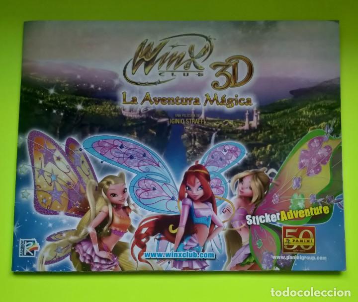 Collectable Incomplete Albums: &Aacute;lbum Completo de Winx Club 3D La aventura m&aacute;gica de panini