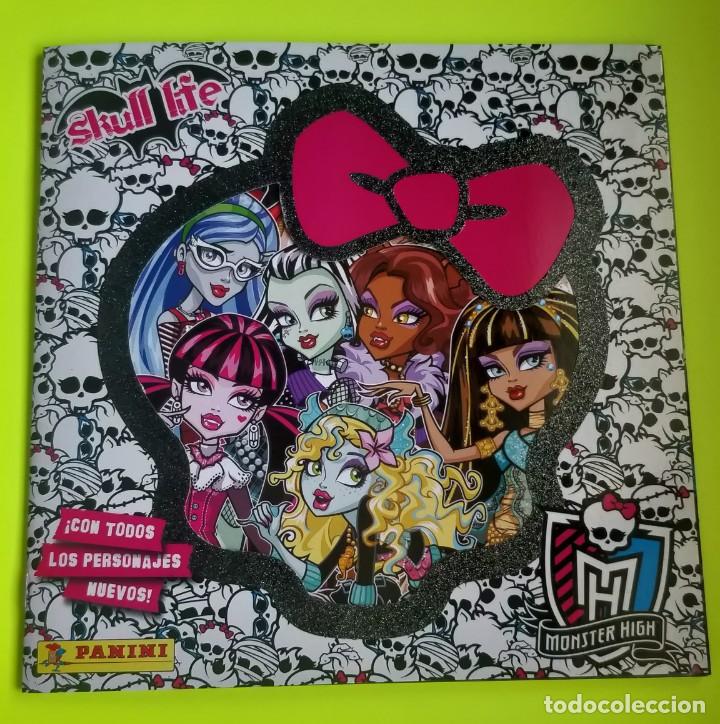 Collectable Incomplete Albums: &Aacute;lbum completo de Monster High Skull Life de Panini